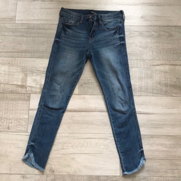Vervet skinny jeans w/ raw ankle hem - Picture 2 of 3